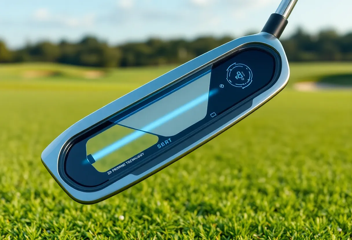 Modern golf clubs representing the top innovations in 2025