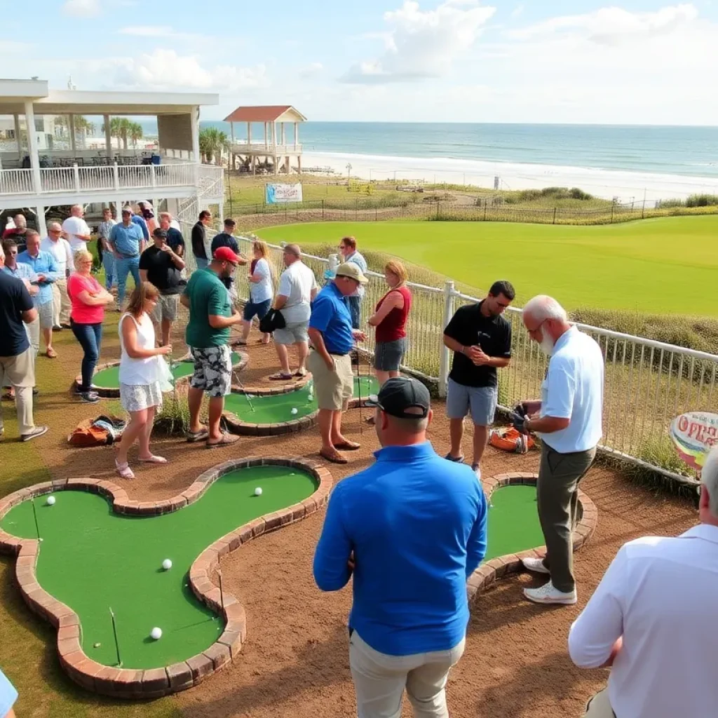 Participants networking at the Carolinas GCSA Conference in Myrtle Beach