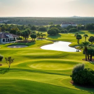 Luxurious golf course at Els Club Vilamoura