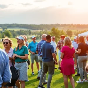 Golf Travel Writers collaborating at a golf event