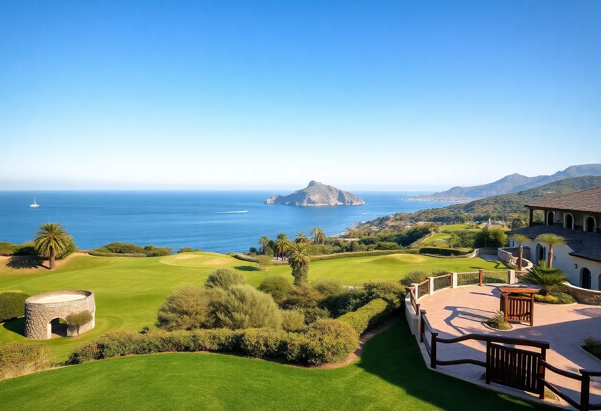 La Hacienda Links Golf Resort with Mediterranean views