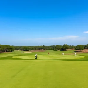 Scenic view of one of the top golf courses in Myrtle Beach