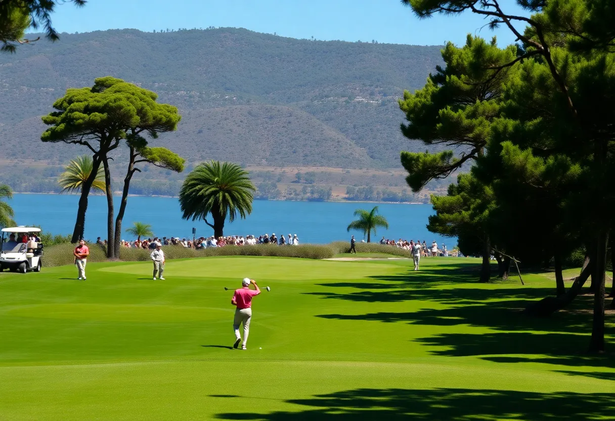 Players competing at the 2025 American Express Golf Tournament