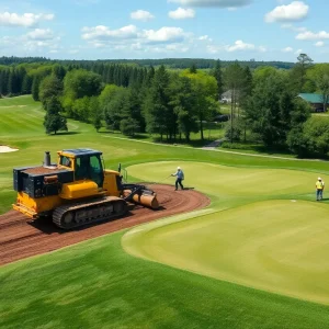 Golf course restoration at Baltusrol Golf Club