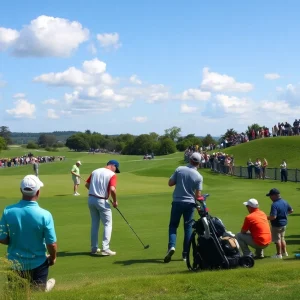 Golfers preparing for final round at the Sony Open