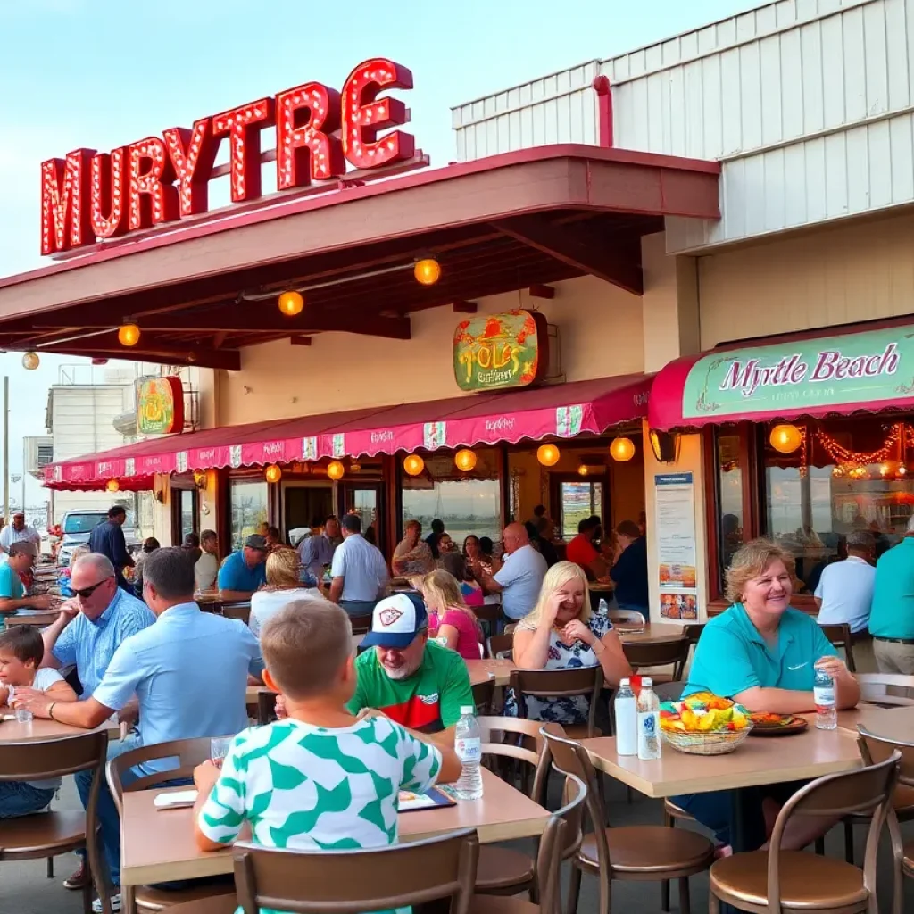 Locals enjoying discounts at Myrtle Beach restaurants