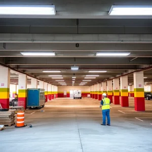 Renovation of the Deville Street parking garage in Myrtle Beach