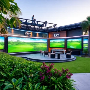 Exterior view of PGA Tour Studios in Florida