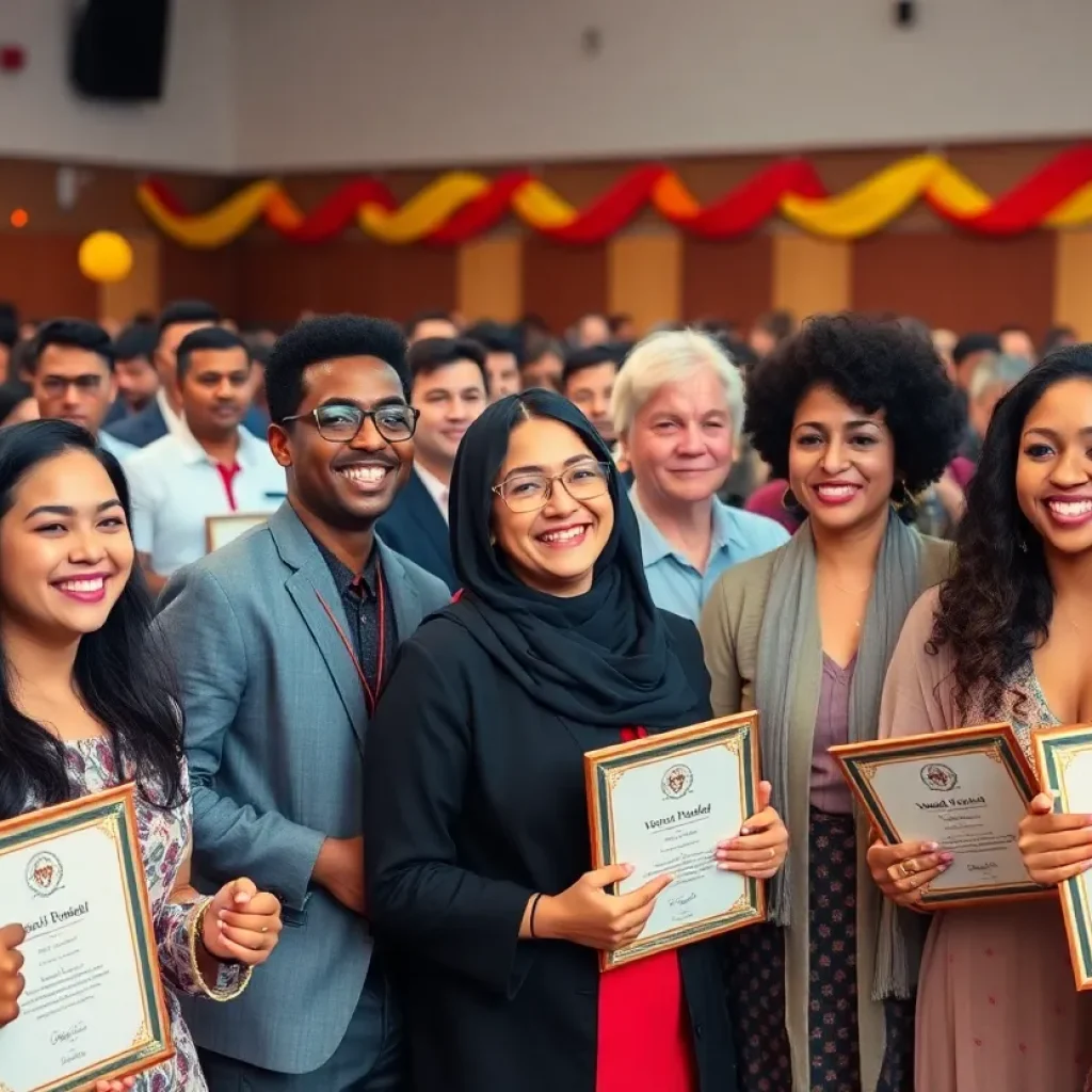 Celebration of individuals receiving the Presidential Medal of Freedom