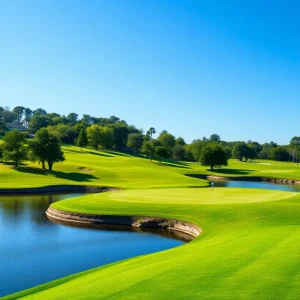 Beautiful view of Shaker Run Golf Course in Southwestern Ohio