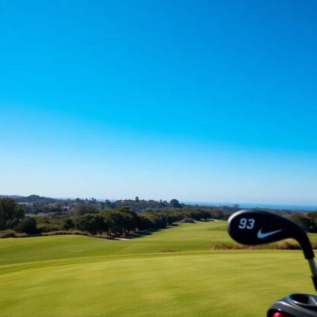 Scenic view of Torrey Pines Golf Course