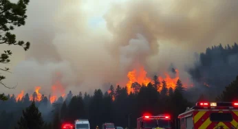 Wildfires Prompt Evacuations in Horry County
