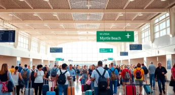 Myrtle Beach International Airport Gears Up for Spring Break