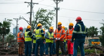 Power Restoration Efforts Underway in the Carolinas