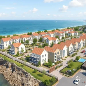 Rendering of affordable housing project in Myrtle Beach