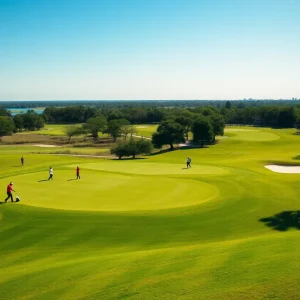 Beautiful view of Caledonia Golf & Fish Club in Myrtle Beach