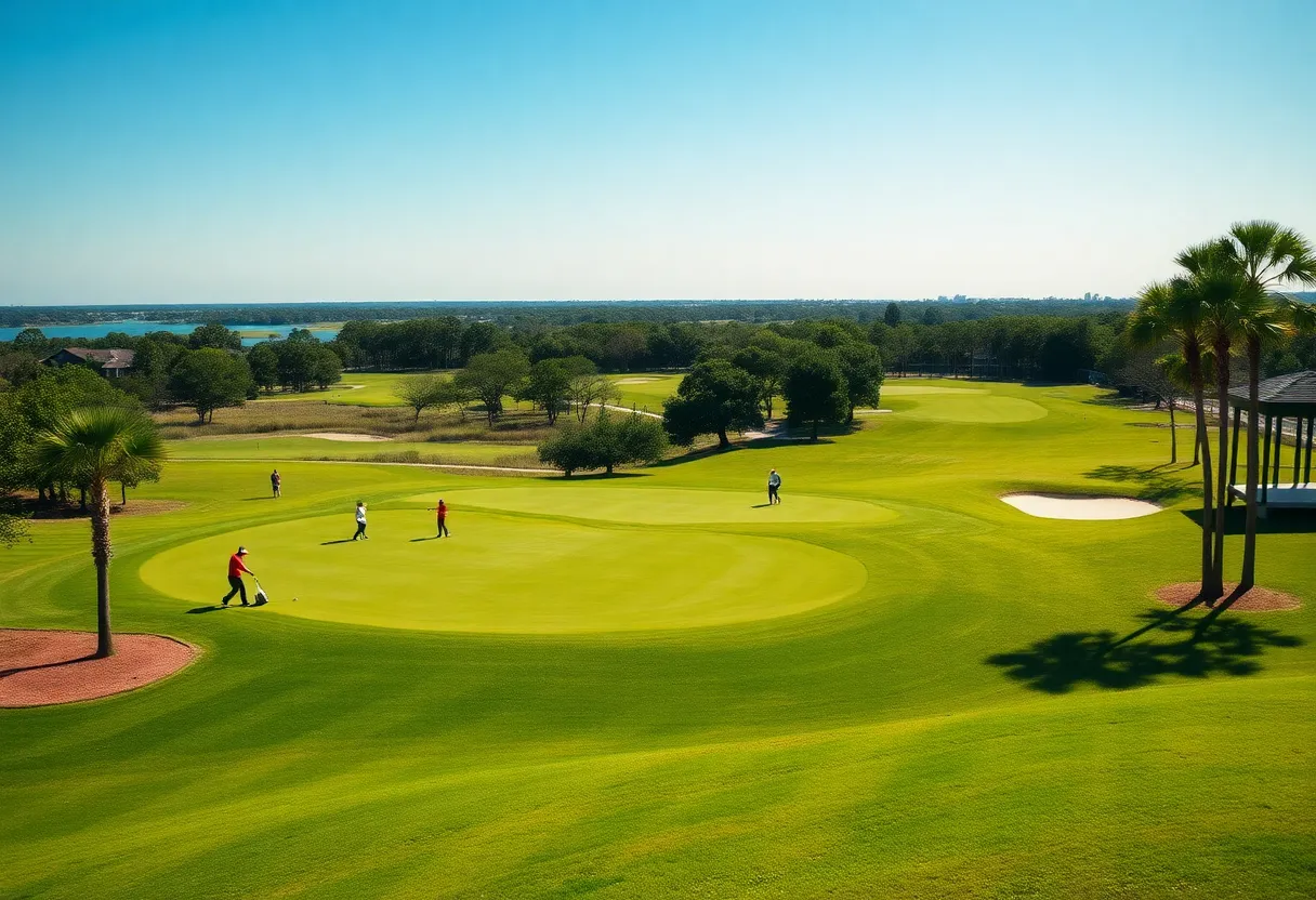 Beautiful view of Caledonia Golf & Fish Club in Myrtle Beach