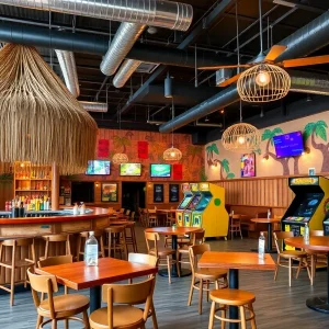 Concept design of Downtown Flavortown restaurant in Myrtle Beach