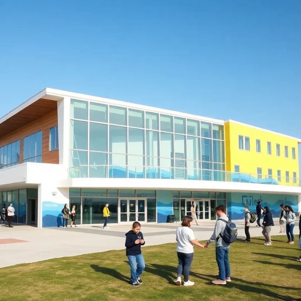 Exterior view of the Marine Technology Institute at HGTC Georgetown Campus.