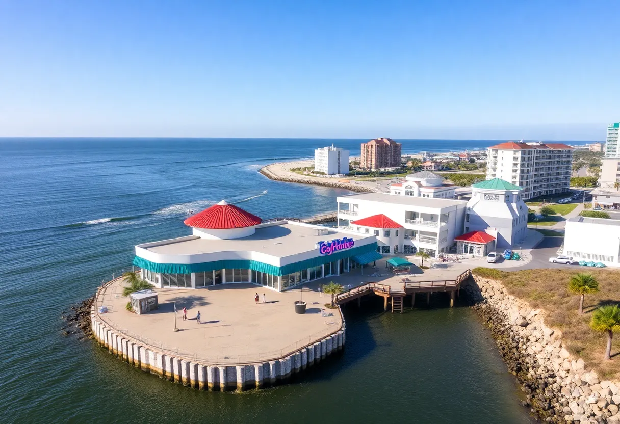 View of the Gay Dolphin Gift Cove in Myrtle Beach