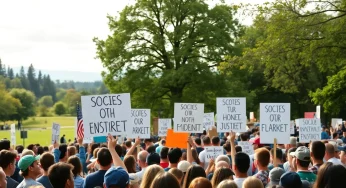 Myrtle Beach Hosts Massive Protest Against Trump Administration Policies