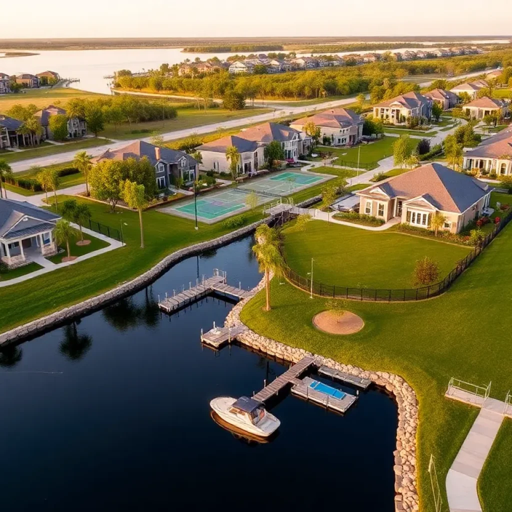 Illustration of the new residential development in North Myrtle Beach.