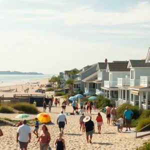 North Myrtle Beach neighborhood with vacation rentals