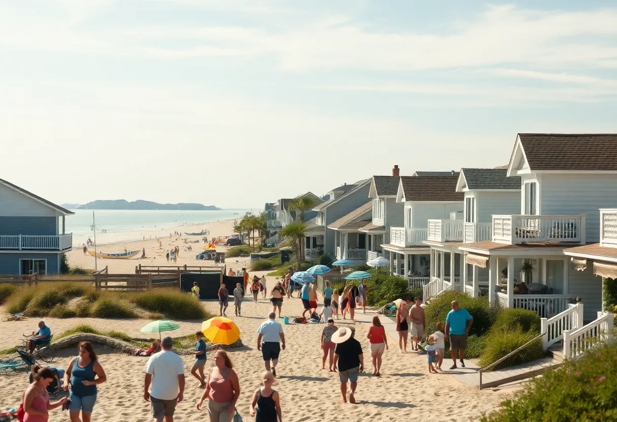 North Myrtle Beach neighborhood with vacation rentals