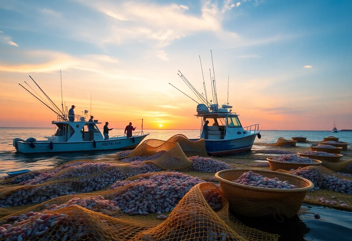 South Carolina Shrimp Fishing