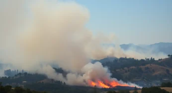 Mandatory Evacuations Ordered as Fires Rage Near Greenville and Pickens Counties