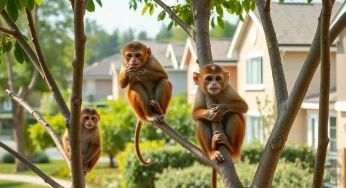 Yemassee Residents in a Monkey Chase: 24 of 43 Escapees Recovered!